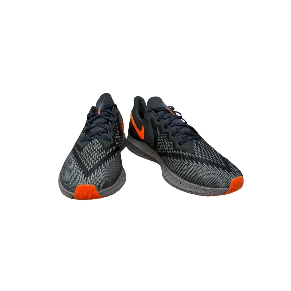 Nike Zoom Winflo 6 Running Shoes Mens 13 Black Grey CU4834-001 Speckled Sole